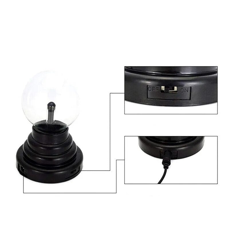 Lampe de chevet Cristal Plasma