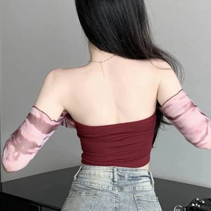 Crop top grunge