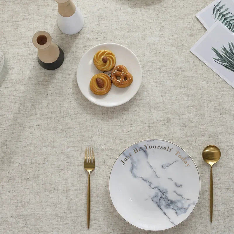 Nappe en Lin Beige