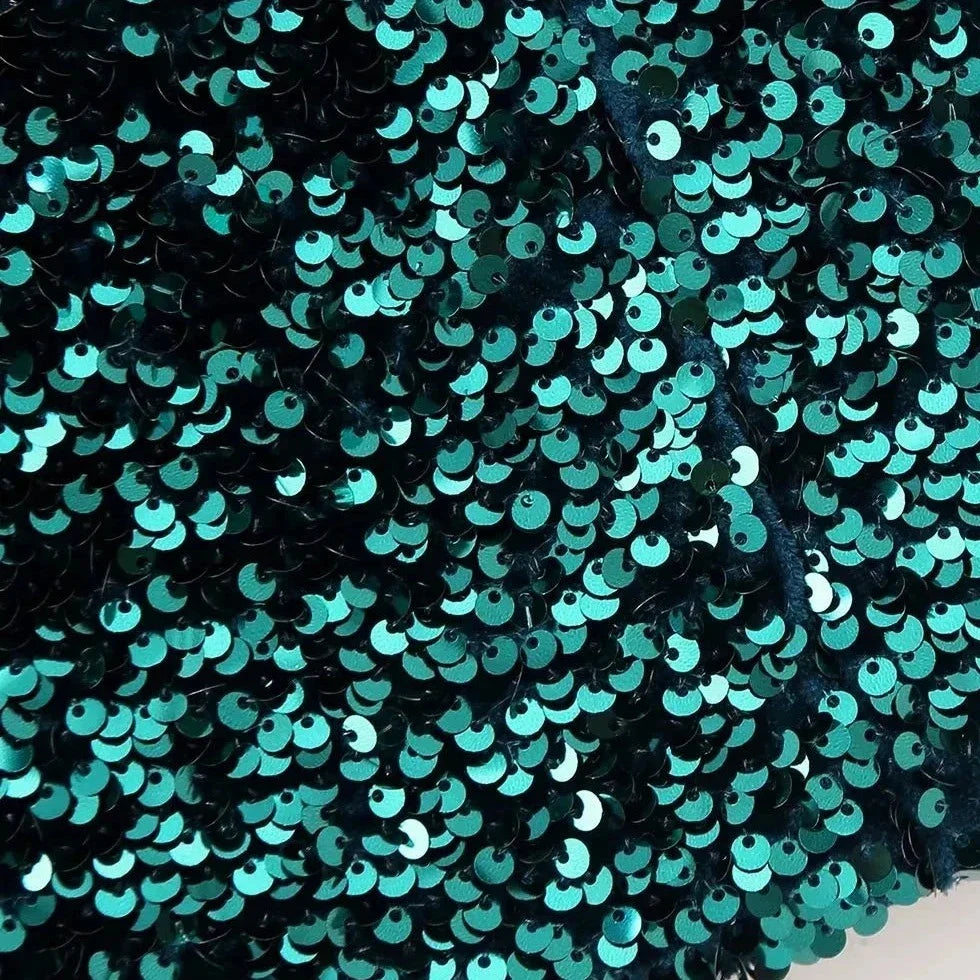 Crop top bleu turquoise