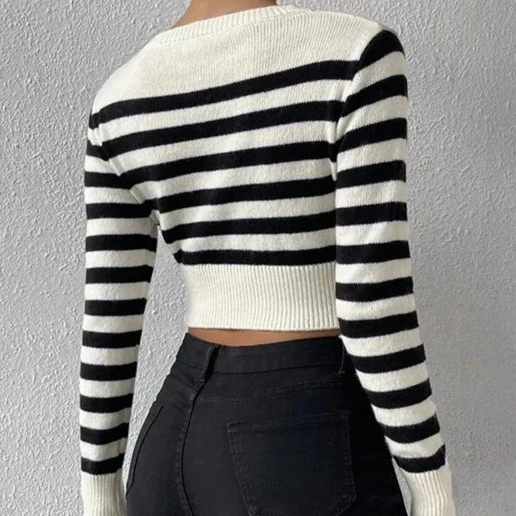 Crop top knitted