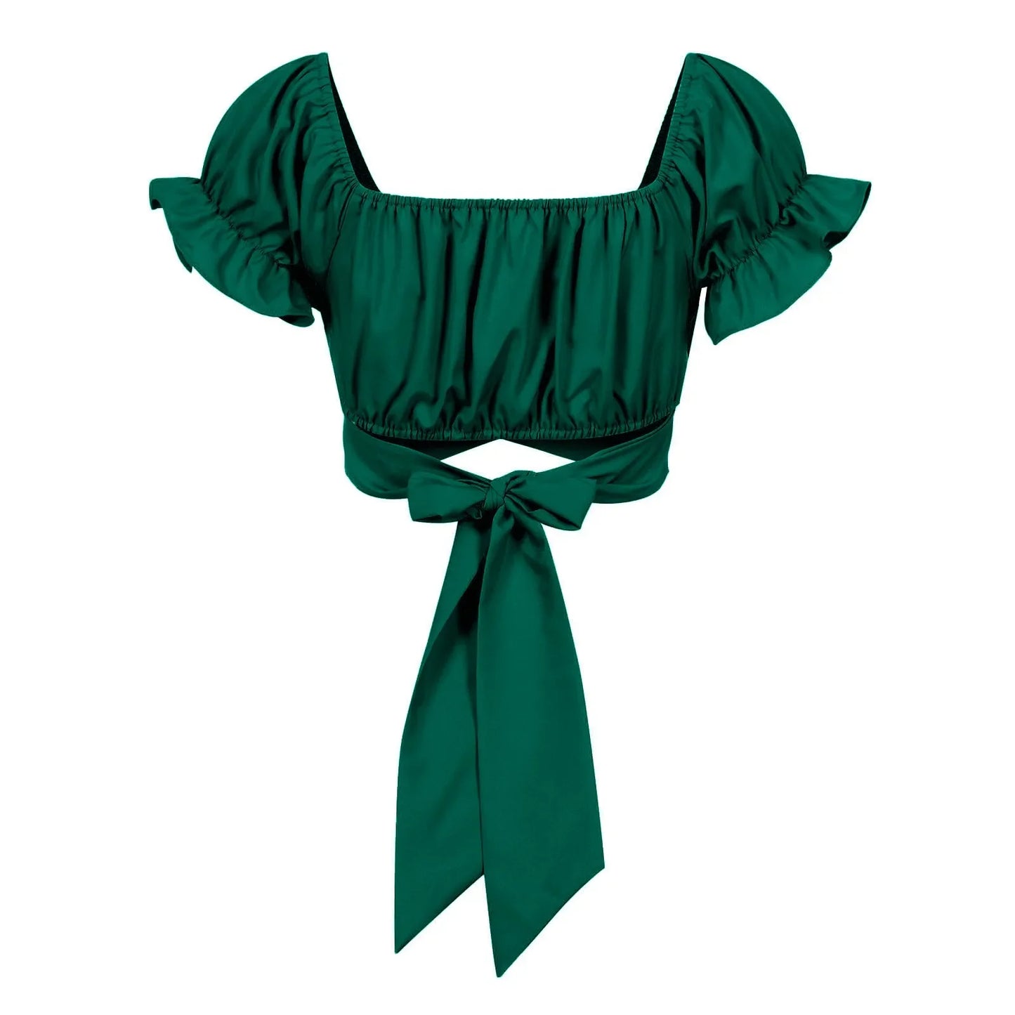 Crop tops green