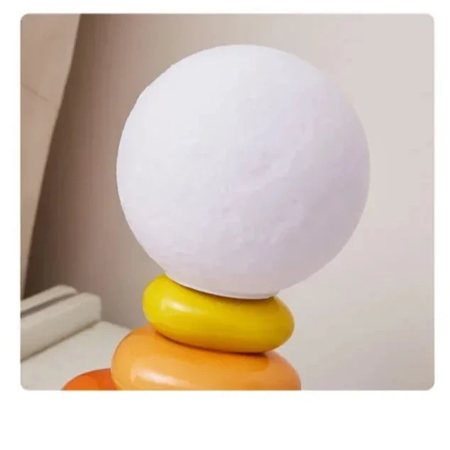Lampe de chevet Galet Coloré