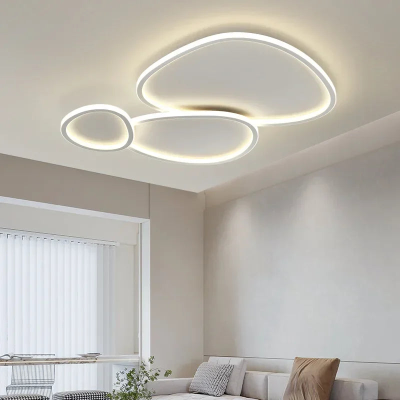 Plafonnier Rond Blanc