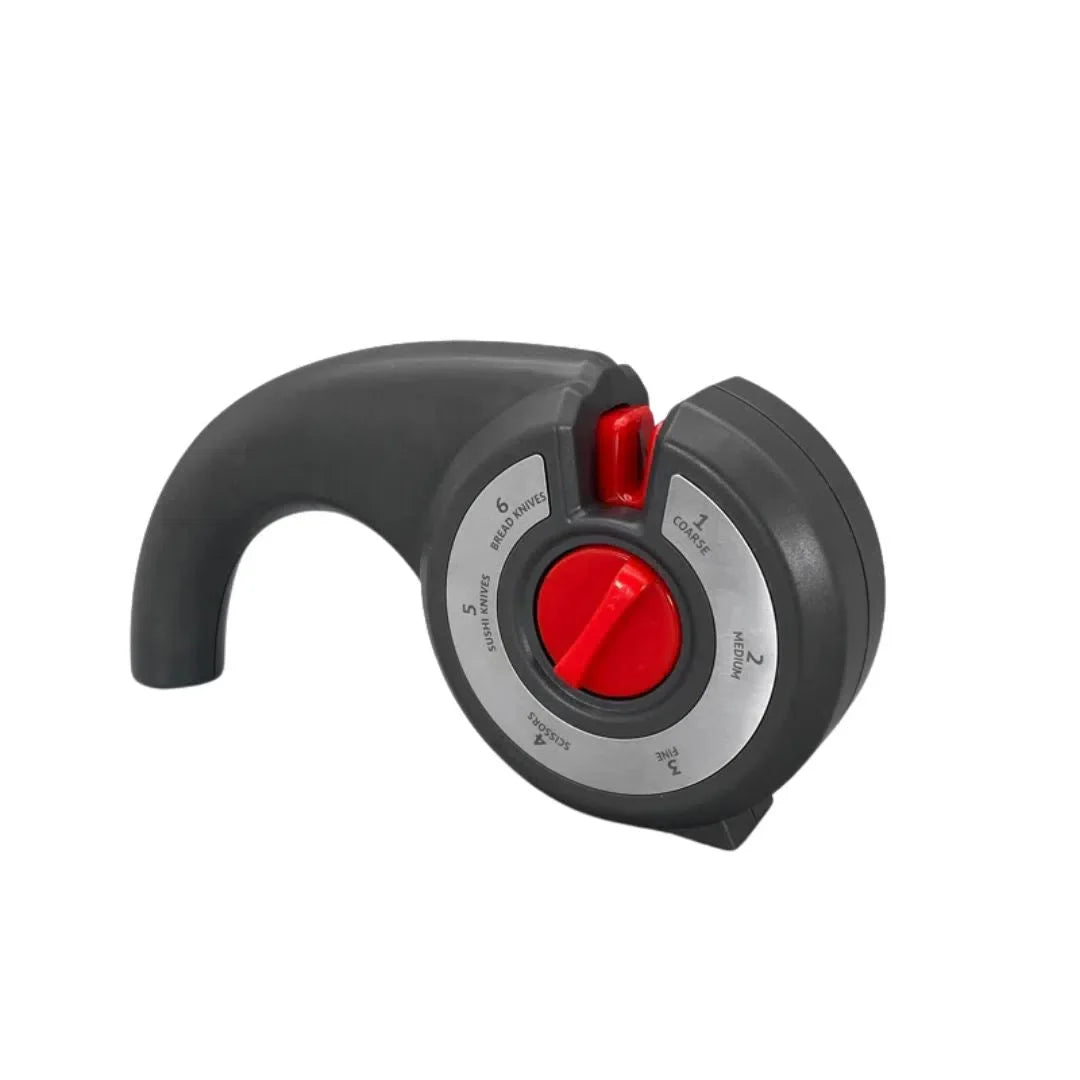 Aiguiseur de couteaux professionnel et ergonomique - 6 grains différents