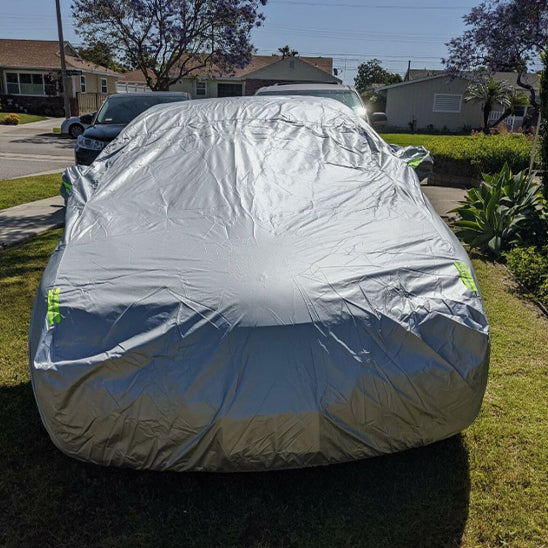 BACHE POUR VOITURE UNIVERSELLE ARGENTÉ | Universal Cover™