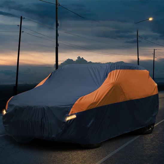 BACHE VOITURE GRANDE TAILLE ORANGE | Large Cover™