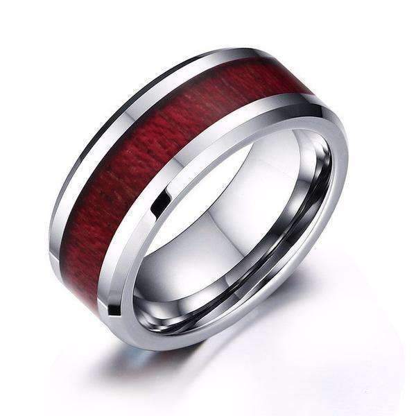 Bague en Bois - Acajou