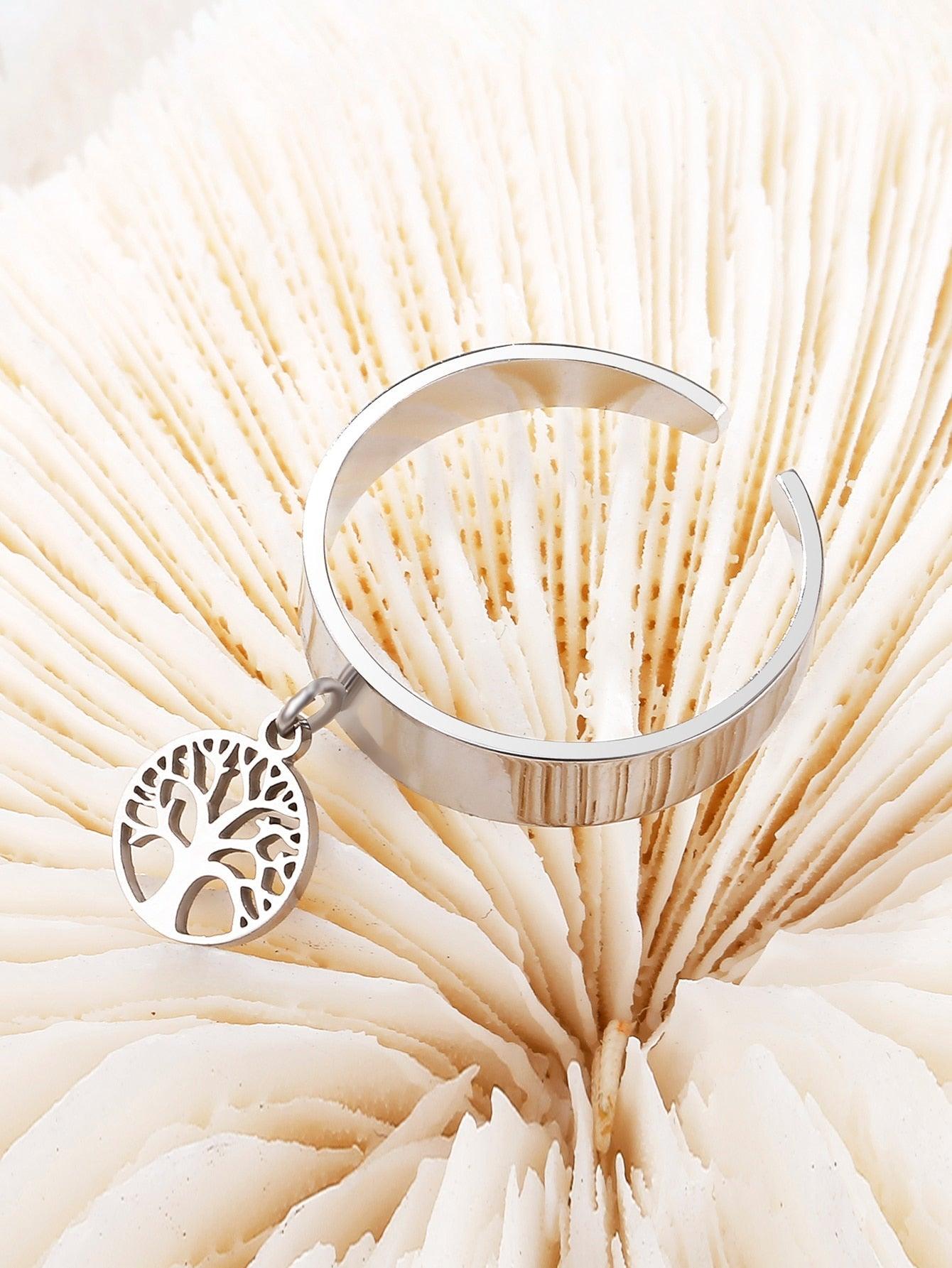 Bague pendentif arbre de vie