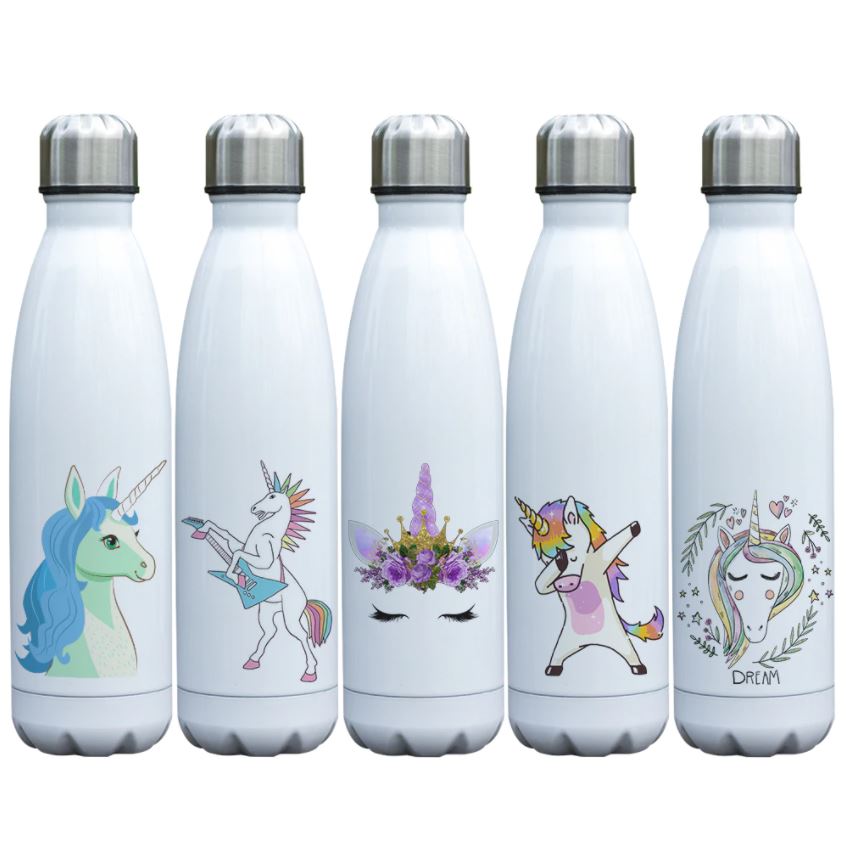 Gourde Isotherme Licorne Princesse