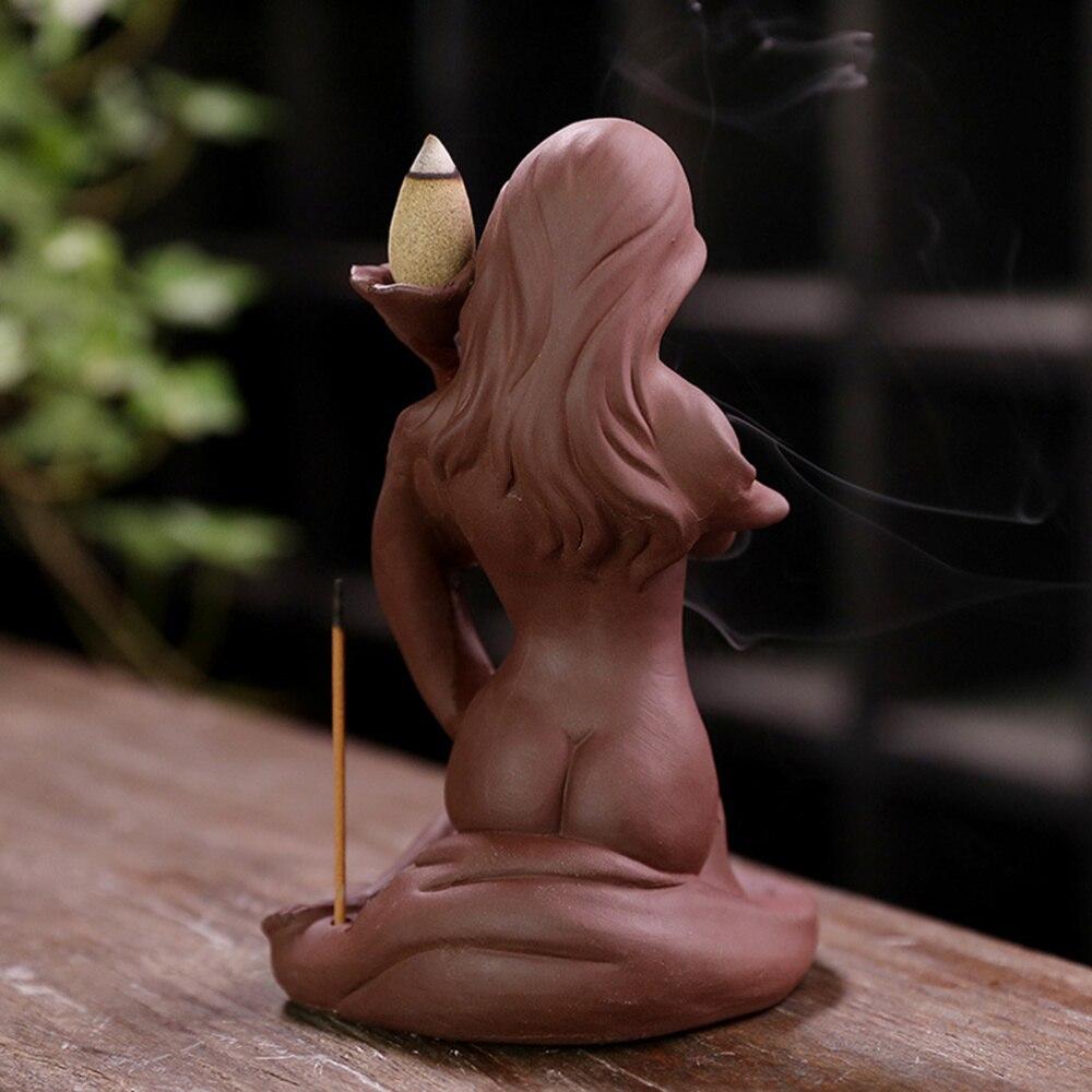 Brûleur d'encens terre cuite