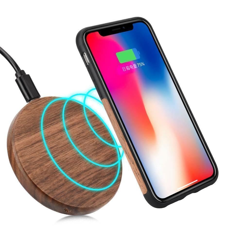 Chargeur sans fils Bois MagSafe - Boost 15W