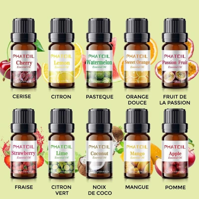 Coffret huiles essentielles - Paradis fruité x10