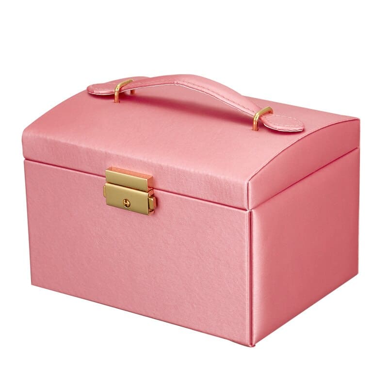 Coffret rangement bijoux à compartiments