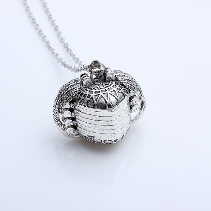 Collier pendentif porte photo cœur ailes argent / or / or rose - MonPendentif