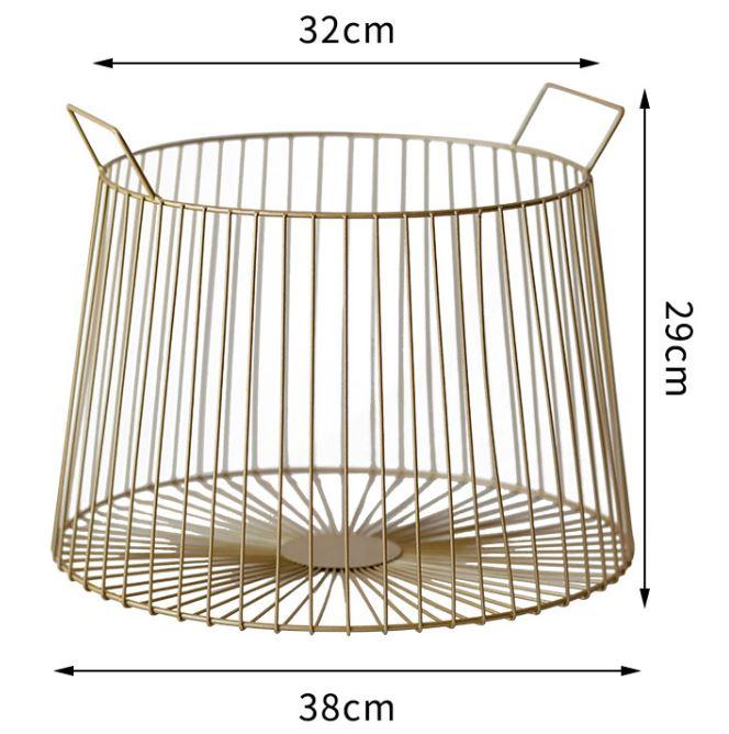 Corbeille à Linge en Métal Design Sirkel