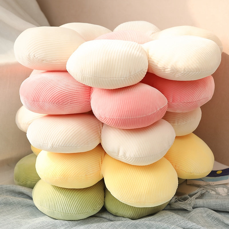 Coussin Pétale Fleur Coloré
