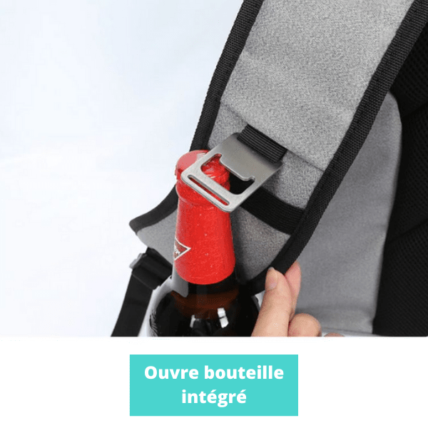 Sac à Dos Isotherme Gris 20L