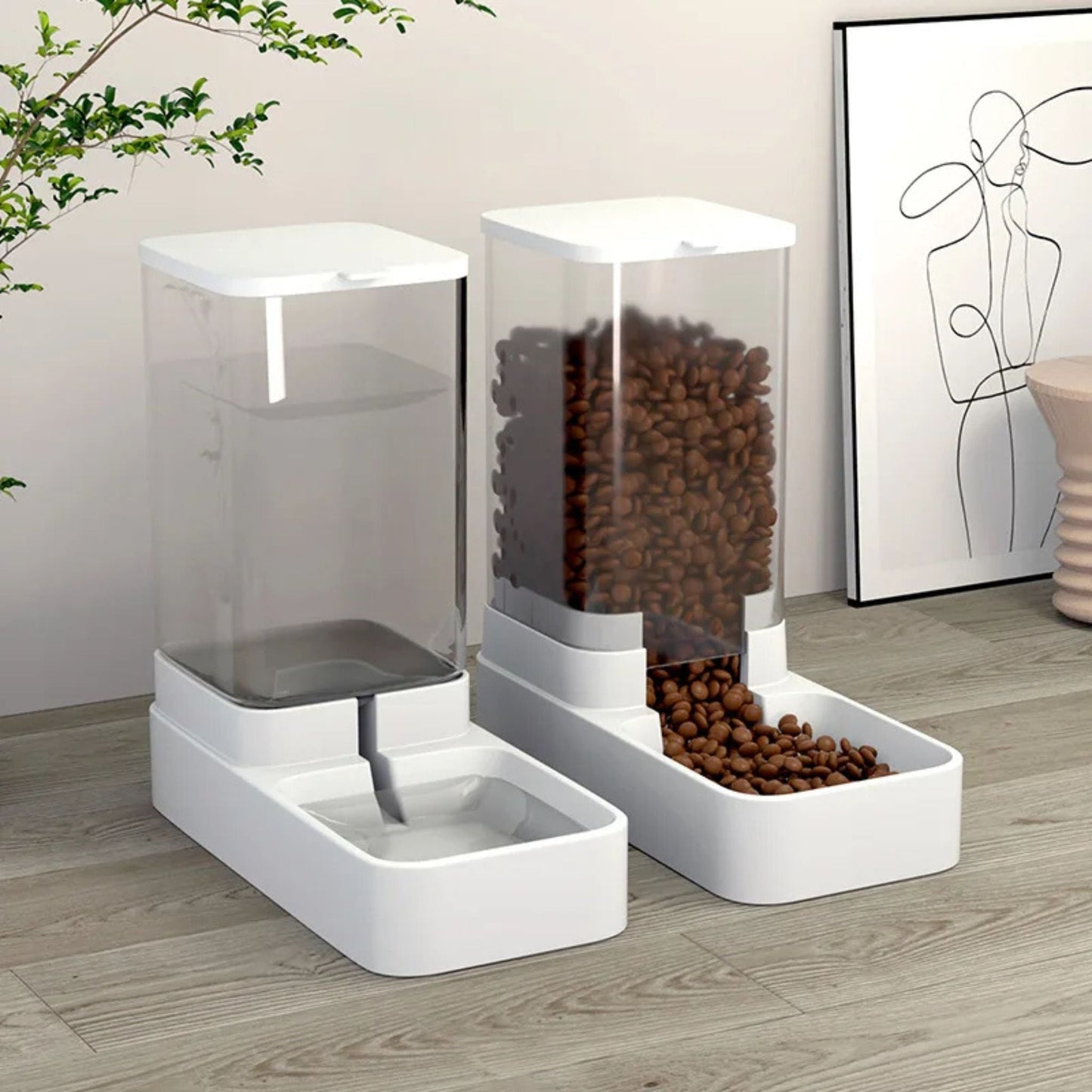 distributeur de croquettes pour chat | CROC-DISTRI