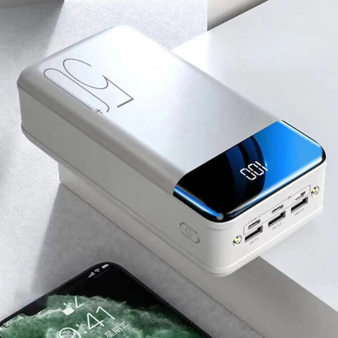 TitanCharge | Batterie Externe 100 000mAh Ultra Haute Capacité