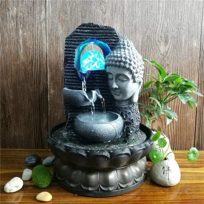Fontaine visage Bouddha