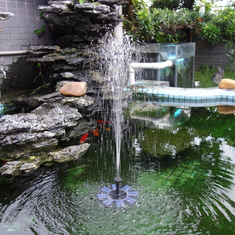 Fontaine solaire de jardin