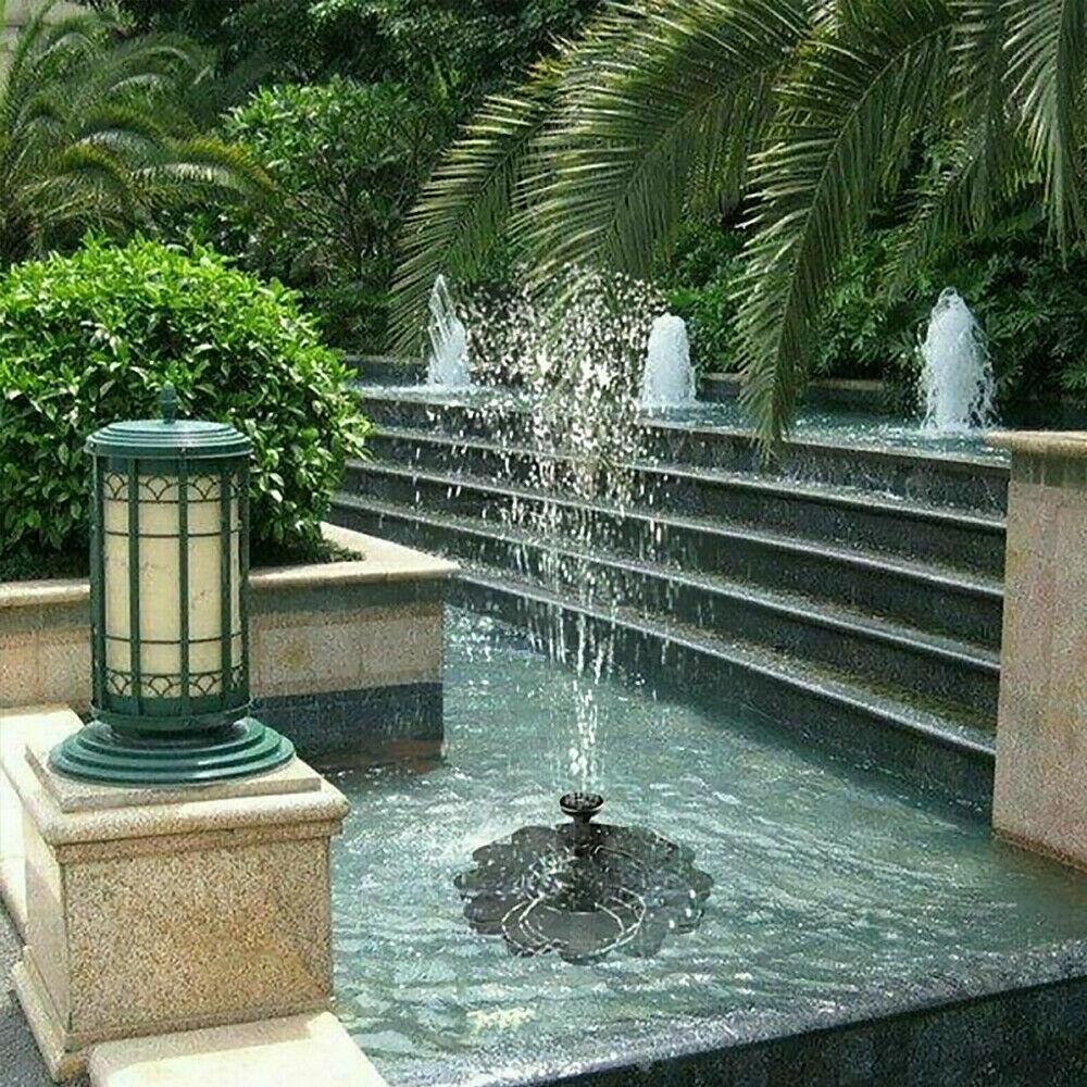Fontaine solaire sans fil