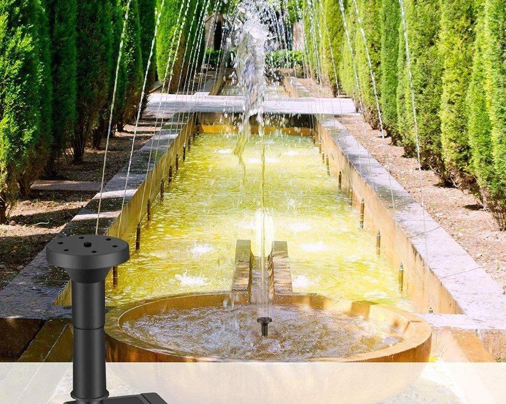 Fontaine solaire autonome