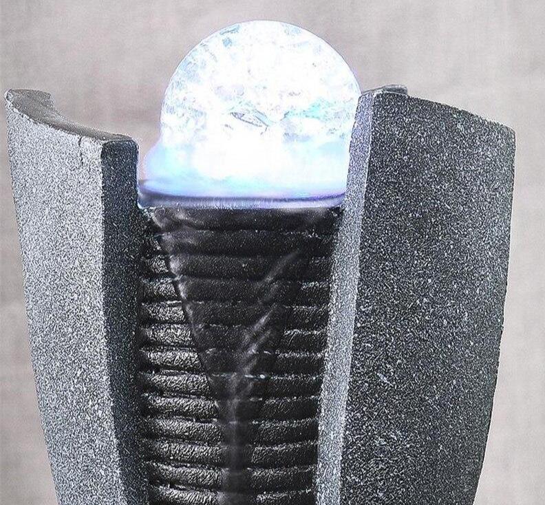 Fontaine zen lumineuse