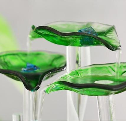 Fontaine verre boule