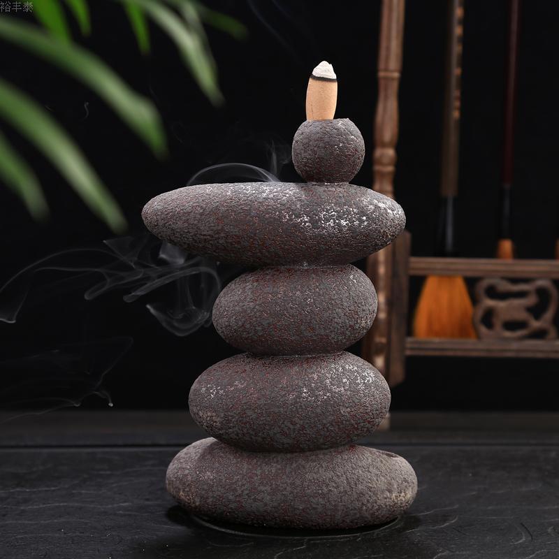 Fontaine zen galet encens