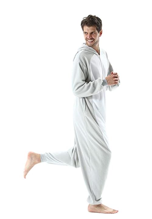 Combinaison Pyjama Éléphant Gris