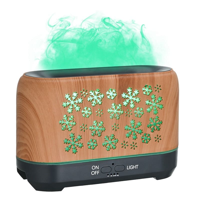 Humidificateur d'air design hiver effet de flammes - NEBOA