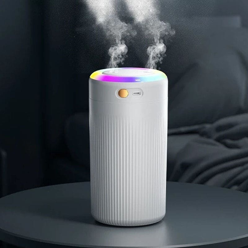 Humidificateur d'air rechargeable double spray - AIRZA