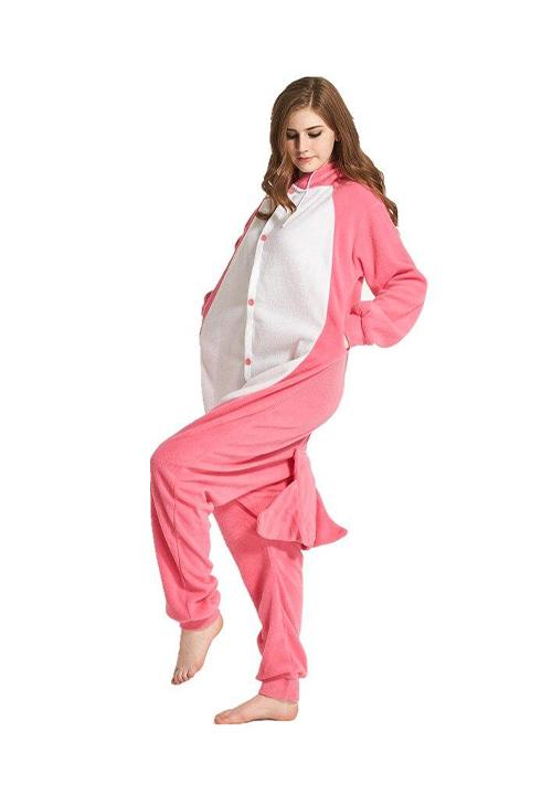 Combinaison Pyjama Baleine Rose