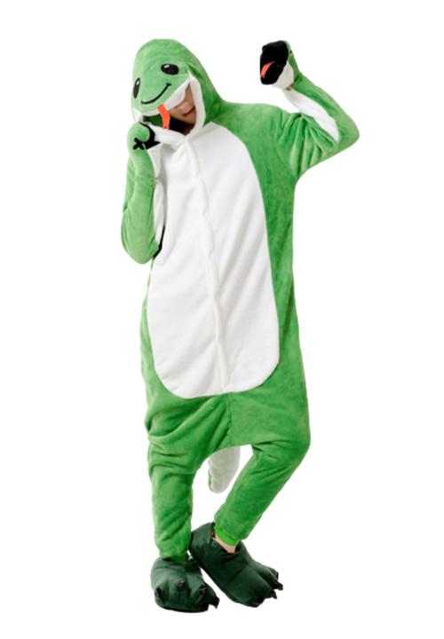 Combinaison Pyjama Serpent Vert