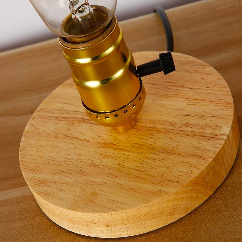 Lampe de chevet Bois Edison