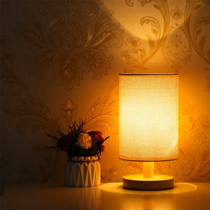 Lampe de chevet Bois Scandinave
