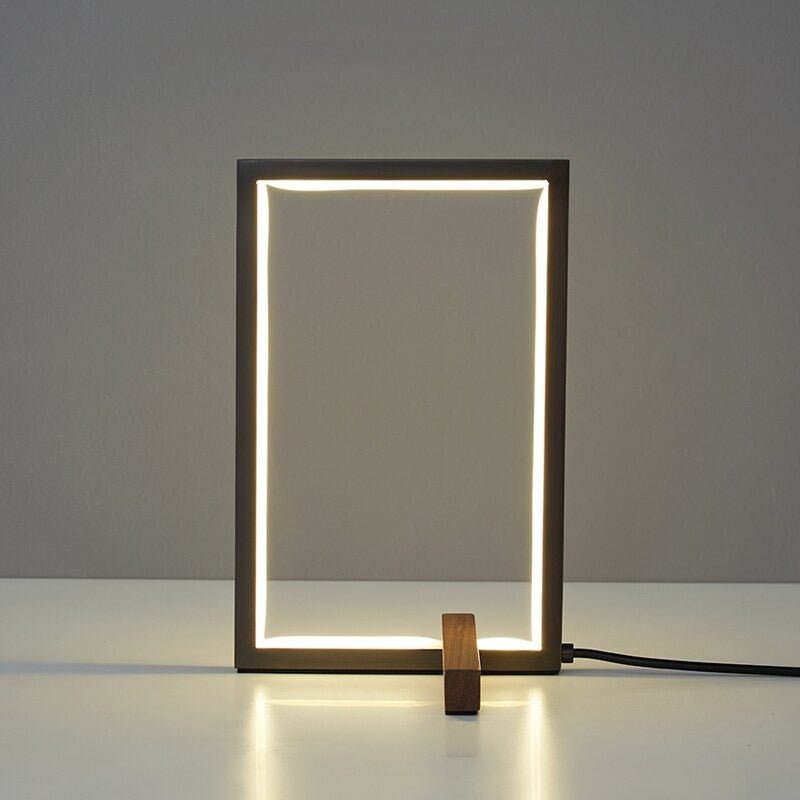 Lampe de chevet Design LED Rectangulaire