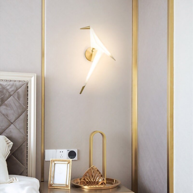 Lampe de chevet Murale Design Oiseau