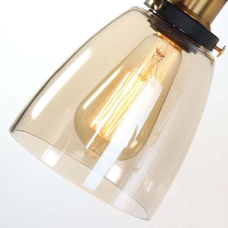 Lampe de chevet Murale Vintage en Verre