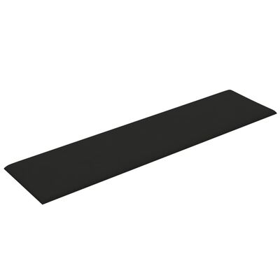 Lot de Douze Panneaux Muraux Tête de Lit Noirs