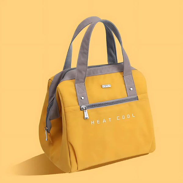 Lunch Bag Isotherme Jaune Chic