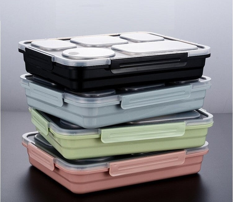 Lunch Box Compartimentée Rose
