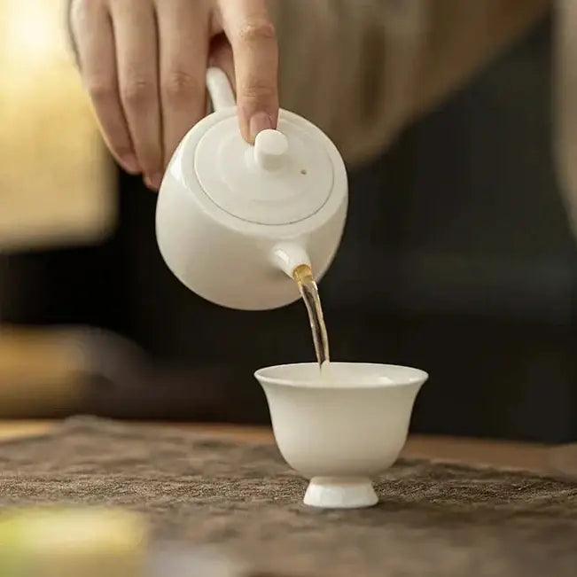 Mini Théière en Porcelaine