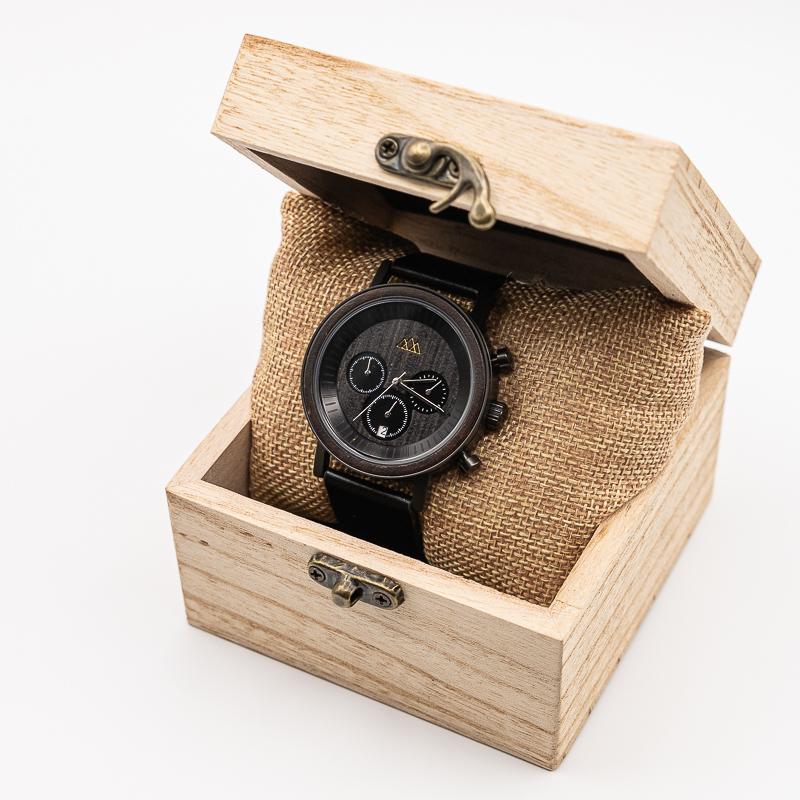 Montre en Bois Homme Ernest - Brut Marshal