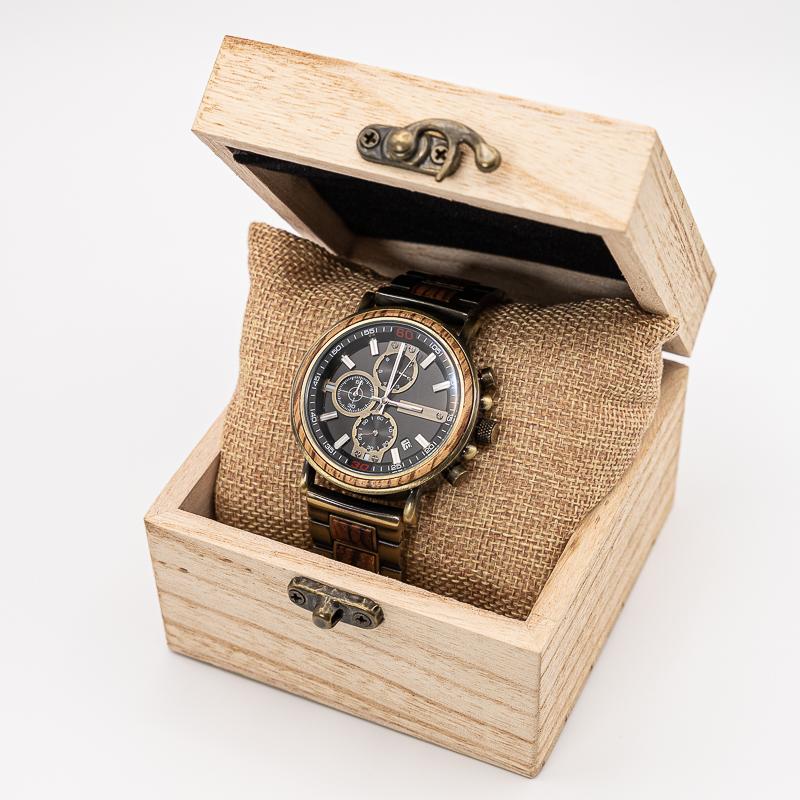 Montre en Bois Homme Paris - Kao