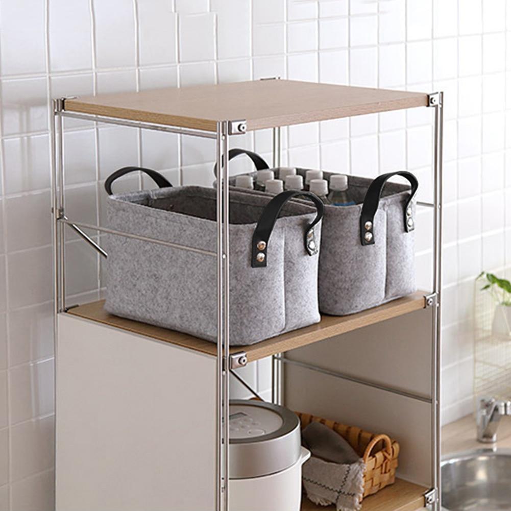 Panier à Linge Contemporain en Feutrine
