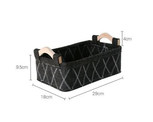 Panier linge Scandinave Bois dimensions S