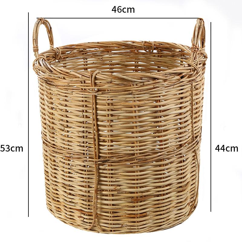 Panier à Linge en Rotin Vannier de France